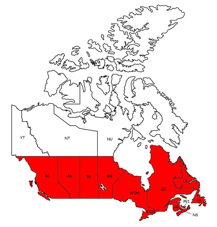 Canadian Map