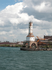 Indiana Harbor East Breakwater Lighthouse