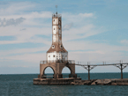 Indiana Harbor East Breakwater Lighthouse
