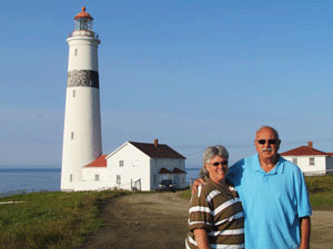 Us at Point Amour in Labrador