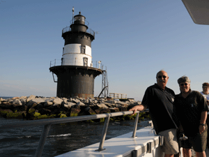 Us at Orient Point in New York