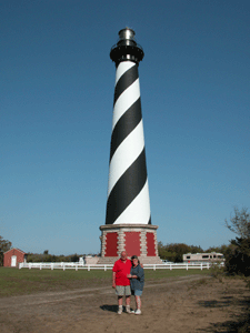 Us at Cape Hatteras in North Carolina