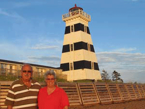 Us at West Point in PEI