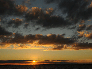 Sunset from Fire Island